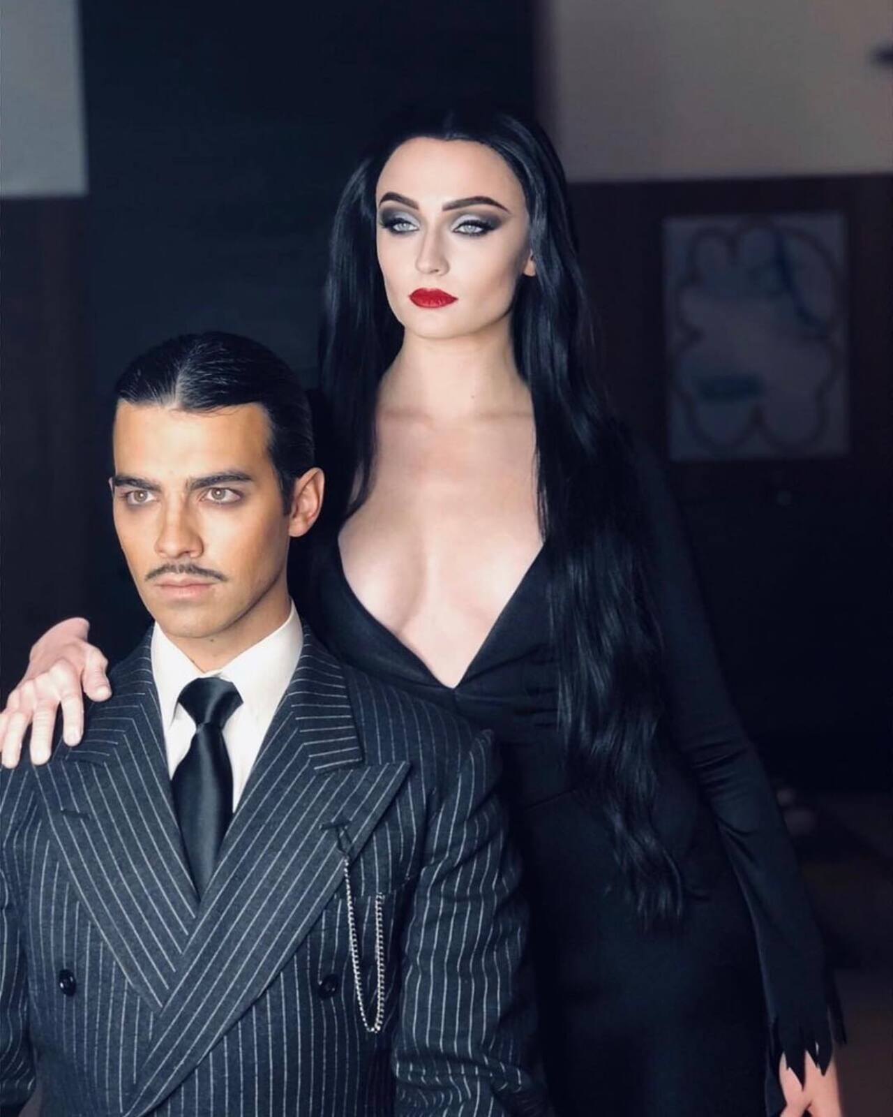Sophie Turner and Joe Jonas` relationship began in 2016 when they first started talking on Instagram. He initiated a conversation with her through DMs. She said in an interview with Harper`s Bazaar UK, "We had a lot of mutual friends. And they&rsquo;d been trying to introduce us for a long time. We were following each other on Instagram and he direct-messaged me one fine day, out of the blue."